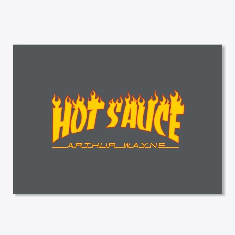 arthur wayne hot sauce logo